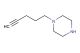 1-(pent-4-yn-1-yl)piperazine