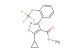 methyl 5-cyclopropyl-3-(2-(trifluoromethoxy)phenyl)isoxazole-4-carboxylate