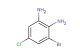 3-bromo-5-chlorobenzene-1,2-diamine