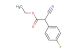 ethyl 2-cyano-2-(4-fluorophenyl)acetate
