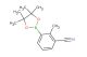 2-methyl-3-(4,4,5,5-tetramethyl-1,3,2-dioxaborolan-2-yl)benzonitrile