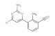 3-(2-amino-6-chloropyrimidin-4-yl)-2-methylbenzonitrile