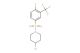 4-chloro-1-((4-fluoro-3-(trifluoromethyl)phenyl)sulfonyl)piperidine