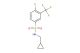 N-(cyclopropylmethyl)-4-fluoro-3-(trifluoromethyl)benzenesulfonamide