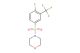 4-((4-fluoro-3-(trifluoromethyl)phenyl)sulfonyl)morpholine