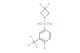 3,3-difluoro-1-((4-fluoro-3-(trifluoromethyl)phenyl)sulfonyl)azetidine