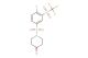 1-((4-fluoro-3-((trifluoromethyl)sulfonyl)phenyl)sulfonyl)piperidin-4-one