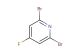 2,6-dibromo-4-fluoropyridine