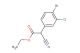 ethyl 2-(4-bromo-3-chlorophenyl)-2-cyanoacetate