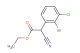 ethyl 2-(2-bromo-3-chlorophenyl)-2-cyanoacetate