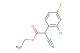 ethyl 2-(2-chloro-4-fluorophenyl)-2-cyanoacetate