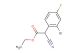 ethyl 2-(2-bromo-4-fluorophenyl)-2-cyanoacetate