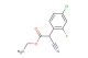 ethyl 2-(4-chloro-2-fluorophenyl)-2-cyanoacetate