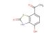7-acetyl-4-hydroxybenzo[d]thiazol-2(3H)-one