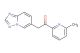 2-([1,2,4]triazolo[1,5-a]pyridin-6-yl)-1-(6-methylpyridin-2-yl)ethan-1-one