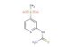 1-(4-(methylsulfonyl)pyridin-2-yl)thiourea