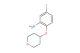 5-iodo-2-((tetrahydro-2H-pyran-4-yl)oxy)aniline