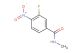 3-fluoro-N-methyl-4-nitrobenzamide