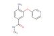 4-amino-N-methyl-3-(pyridin-3-yloxy)benzamide