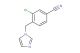 4-((1H-imidazol-1-yl)methyl)-3-chlorobenzonitrile