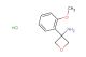 3-(2-methoxyphenyl)oxetan-3-amine hydrochloride