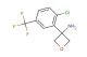 3-(2-chloro-5-(trifluoromethyl)phenyl)oxetan-3-amine