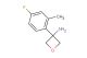 3-(4-fluoro-2-methylphenyl)oxetan-3-amine