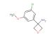 3-(3-chloro-5-methoxyphenyl)oxetan-3-amine