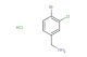 (4-bromo-3-chlorophenyl)methanamine hydrochloride