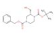 4-benzyl 1-(tert-butyl) (R)-2-(hydroxymethyl)piperazine-1,4-dicarboxylate