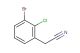 2-(3-bromo-2-chlorophenyl)acetonitrile