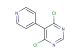 4,6-dichloro-5-(pyridin-4-yl)pyrimidine