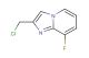 2-(chloromethyl)-8-fluoroimidazo[1,2-a]pyridine