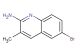 2-amino-6-bromo-3-methylquinoline