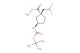(1R,3R)-methyl 3-((tert-butoxycarbonyl)amino)-1-(2,2-difluoroethyl)cyclopentanecarboxylate