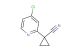 1-(4-chloropyridin-2-yl)cyclopropane-1-carbonitrile