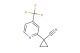1-(4-(trifluoromethyl)pyridin-2-yl)cyclopropane-1-carbonitrile