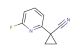 1-(6-fluoropyridin-2-yl)cyclopropane-1-carbonitrile