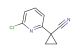 1-(6-chloropyridin-2-yl)cyclopropane-1-carbonitrile