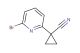 1-(6-bromopyridin-2-yl)cyclopropane-1-carbonitrile