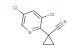 1-(3,5-dichloropyridin-2-yl)cyclopropane-1-carbonitrile
