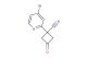 1-(4-bromopyridin-2-yl)-3-oxocyclobutane-1-carbonitrile