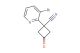 1-(3-bromopyridin-2-yl)-3-oxocyclobutane-1-carbonitrile