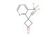 3-oxo-1-(3-(trifluoromethyl)pyridin-2-yl)cyclobutane-1-carbonitrile