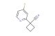 1-(4-fluoropyridin-2-yl)cyclobutane-1-carbonitrile