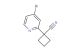1-(4-bromopyridin-2-yl)cyclobutane-1-carbonitrile