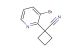 1-(3-bromopyridin-2-yl)cyclobutane-1-carbonitrile