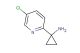 1-(5-chloropyridin-2-yl)cyclopropan-1-amine