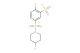 2-fluoro-5-((4-fluoropiperidin-1-yl)sulfonyl)benzene-1-sulfonyl fluoride