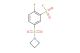 5-(azetidin-1-ylsulfonyl)-2-fluorobenzene-1-sulfonyl fluoride